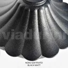 200 cm high street lamp in black acrylic and aluminum Made in Italy - Trovanero Viadurini