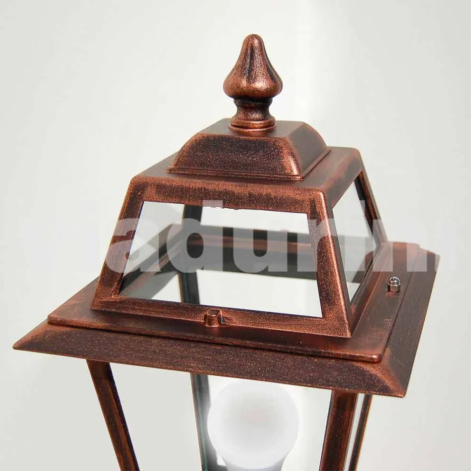 Low streetlight for outdoor in aluminum produced in Italy, Kristel Viadurini