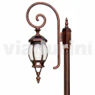 Anika classic aluminum garden lamp made in Italy Viadurini