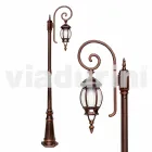 Anika classic aluminum garden lamp made in Italy Viadurini