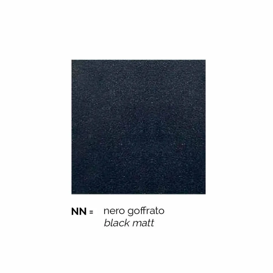 Two-light aluminum street lamp made in Italy, Anika Viadurini