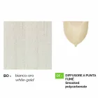 Outdoor lamp with three lights in white aluminum made Italy, Anusca Viadurini