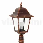 Low aluminum outdoor lamp made in Italy, Aquilina Viadurini