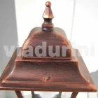 Low aluminum outdoor lamp made in Italy, Aquilina Viadurini