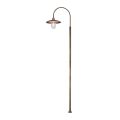 Outdoor Lamp with Brass Frame Made in Italy - Snail
