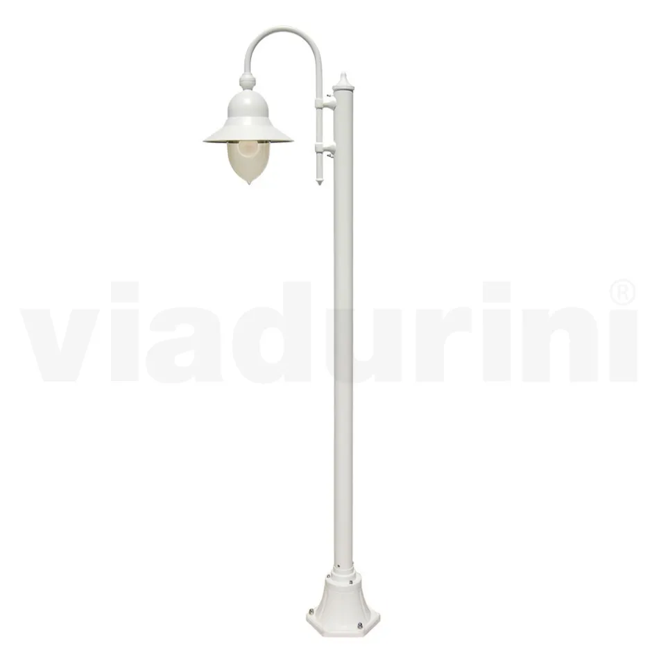 Vintage Style Outdoor Lamp in Aluminum Made in Italy - Cassandra Viadurini