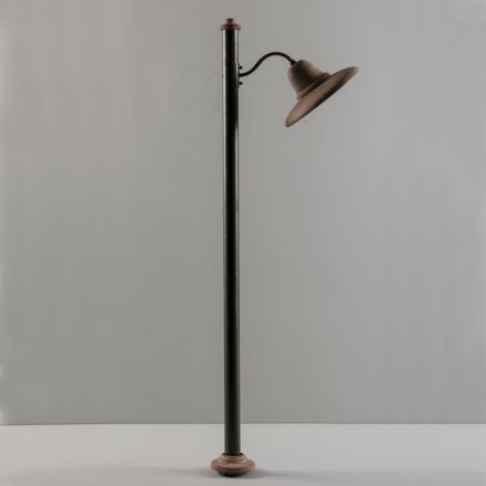 Garden Lamp in Aluminum and Galestro Made in Italy - Toscot Spoleto Viadurini
