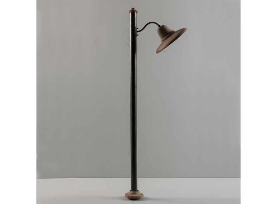 Garden Lamp in Aluminum and Galestro Made in Italy - Toscot Spoleto Viadurini