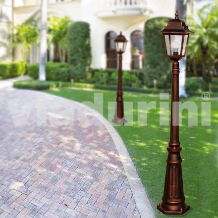 Garden lamp in die-cast aluminum made in Italy, Aquilina Viadurini