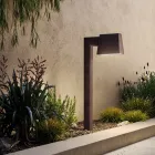 Outdoor Lamppost in Antique Brown Metal 2 Heights - Saint Tropez by Il Fanale Viadurini