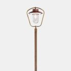 Vintage Outdoor Lamppost in Copper and Brass, 2 Heights - Calmaggiore by Il Fanale Viadurini