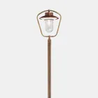 Vintage Outdoor Lamppost in Copper and Brass, 2 Heights - Calmaggiore by Il Fanale Viadurini
