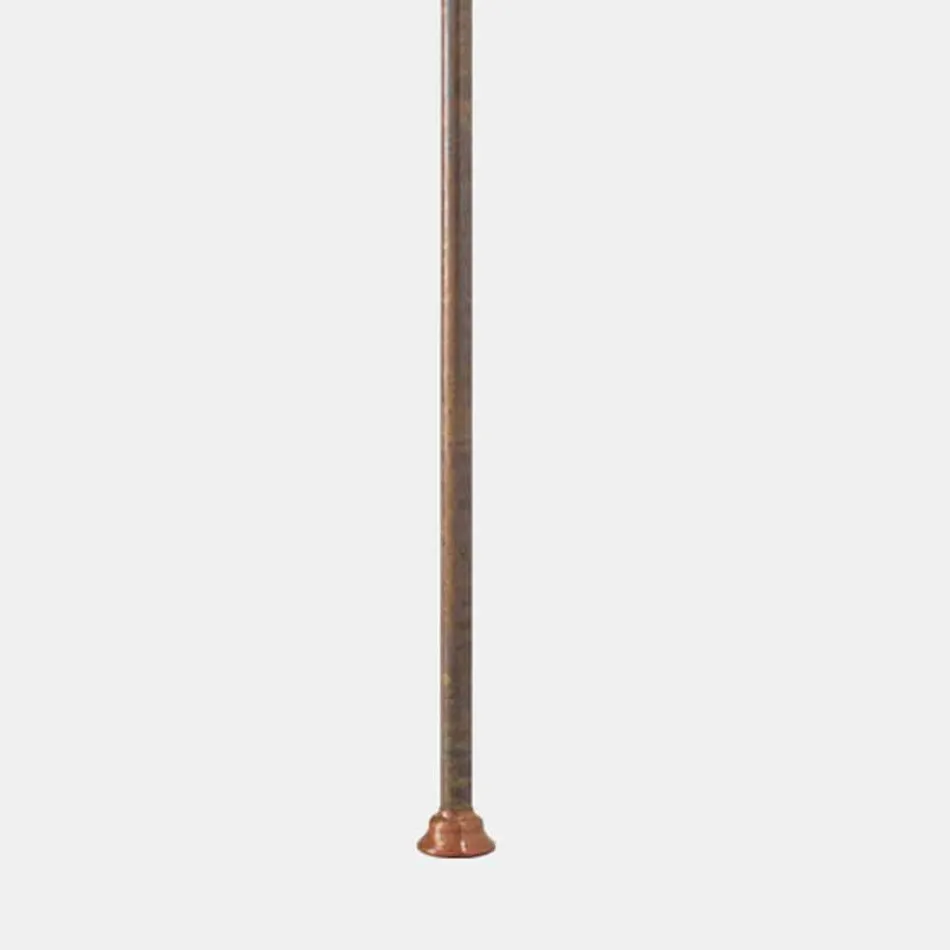 Vintage Outdoor Lamppost in Copper and Brass, 2 Heights - Calmaggiore by Il Fanale Viadurini