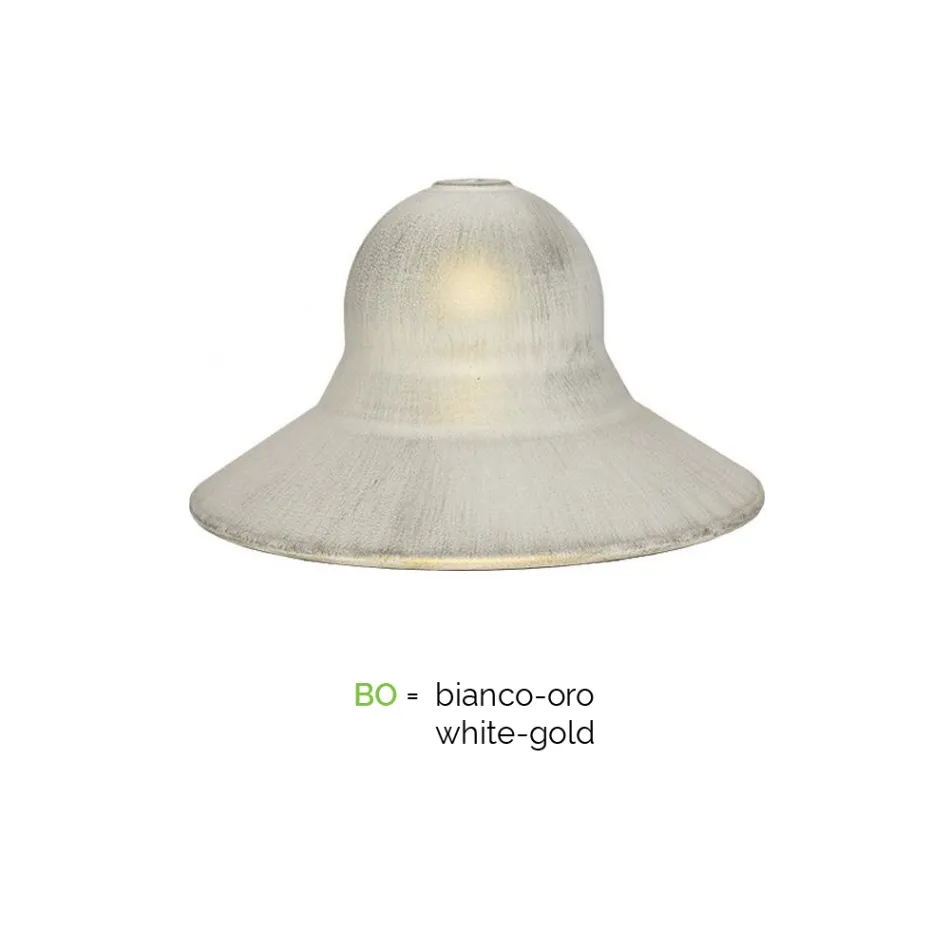 Garden Lamp with 3 Lights in Aluminum Made in Italy - Cassandra Viadurini