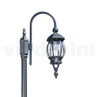 Vintage Garden Lamp in Anthracite Aluminum Made in Italy - Empire Viadurini