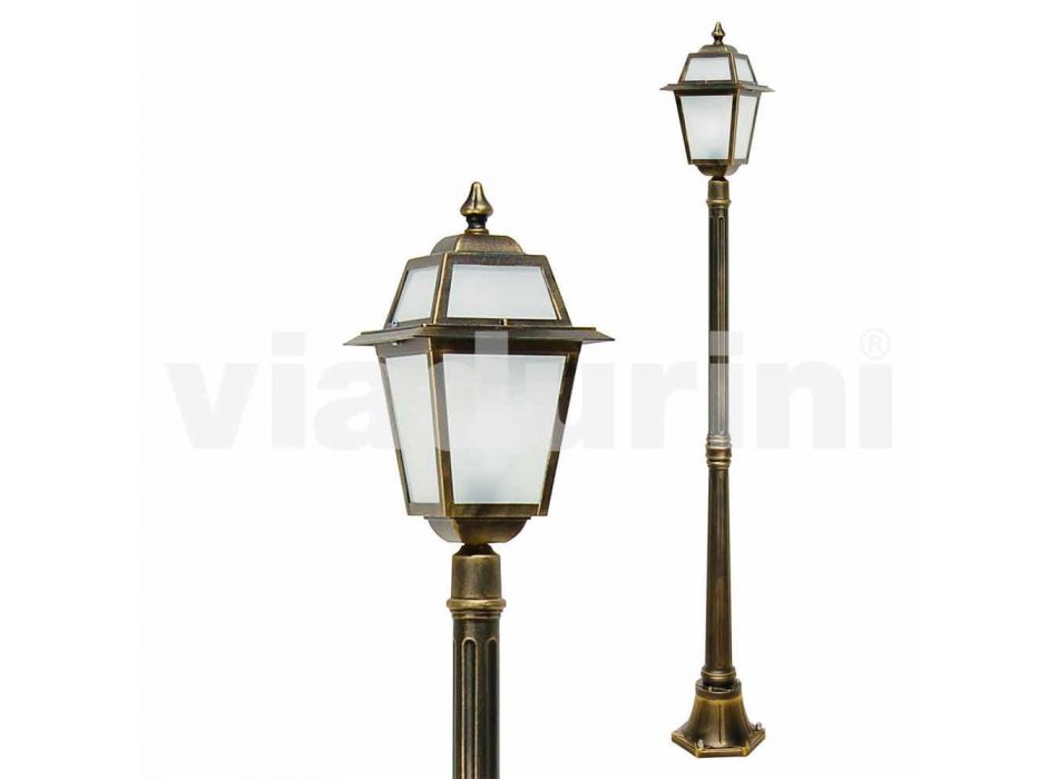 Streetlight for classic outdoor made in Italy, Kristel Viadurini