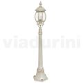 Vintage Style Street Lamp in White Aluminum Made in Italy - Dodo