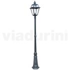 Vintage Style Lamp in Aluminum and Glass Made in Italy - Vivian Viadurini