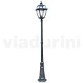 Vintage Style Lamp in Aluminum and Glass Made in Italy - Vivian