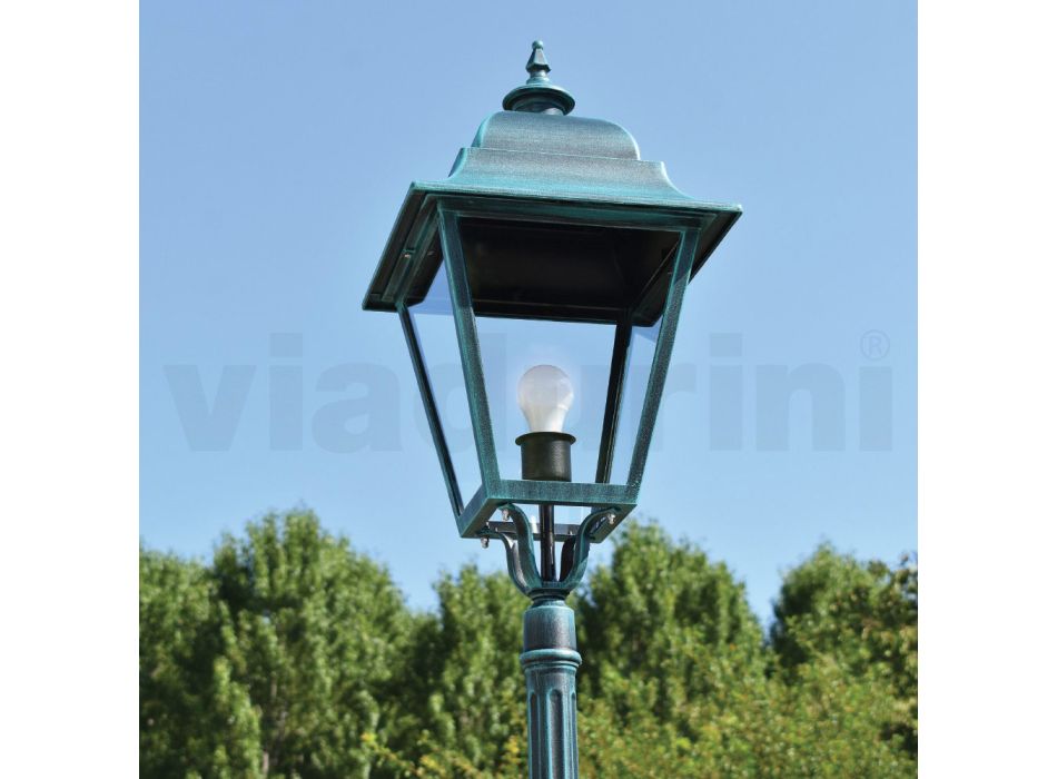 Vintage Outdoor Lamp in Aluminum Made in Italy - Bonaria Viadurini
