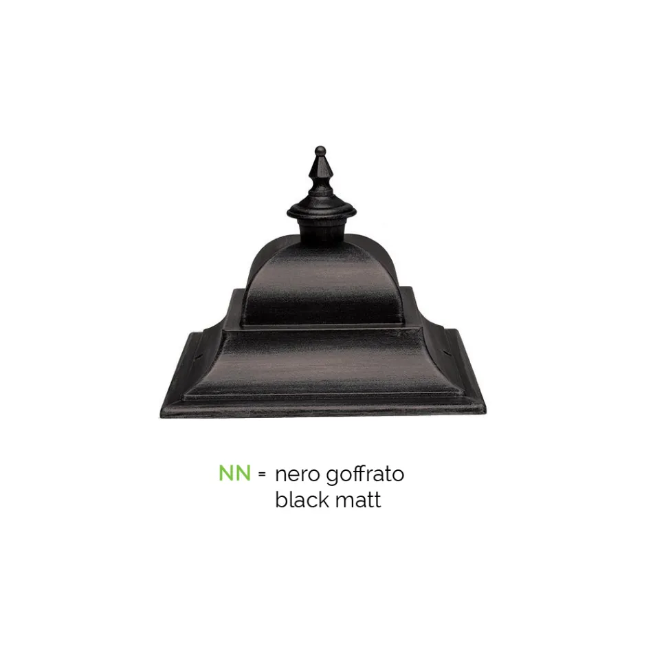 Vintage Outdoor Lamp in Aluminum Made in Italy - Bonaria Viadurini