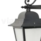 Outdoor Lantern in Die-Cast Aluminum and Glass Diffuser - Scintilla Viadurini