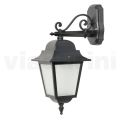 Outdoor lantern in die-cast aluminum and glass diffuser - Scintilla