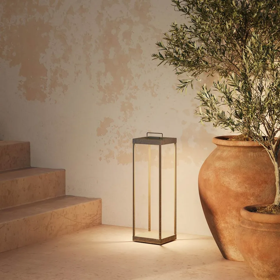 Outdoor Lantern Made of Brass Made in Italy - Sunny Viadurini