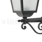 Wall Lantern in Die-Cast Aluminum and Glass Diffuser - Scintilla Viadurini