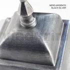 Outdoor Wall Lantern in Aluminum and Sandblasted Glass - Alchemist Viadurini