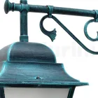 Outdoor Wall Lantern in Aluminum and Sandblasted Glass - Alchemist Viadurini