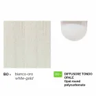 Anusca wall lantern for outdoor use in white aluminum made in Italy Viadurini