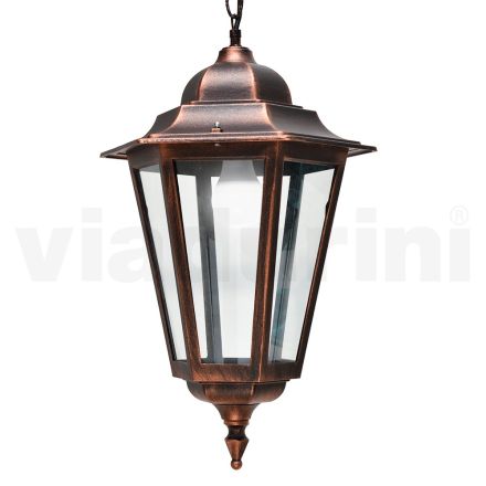 Vintage Style Outdoor Lantern in Aluminum Made in Italy - Janira Viadurini