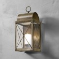 Vintage style outdoor lantern made of brass or iron Il Fanale