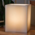 Scented Lantern in Scratched Effect Wax with Tealight Made in Italy - Famme Viadurini