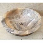 Countertop washbasin in natural onyx stone Ana, handmade Viadurini