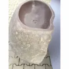 Design bathroom sink in natural stone Sea, unique piece Viadurini