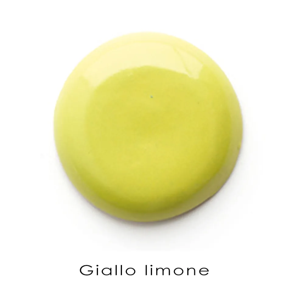 Wall-hung Bathroom Washbasin in Colored Ceramic Modern Design 26 cm - Jordan Viadurini