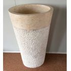 Siro design white washbasin in natural stone, unique piece Viadurini