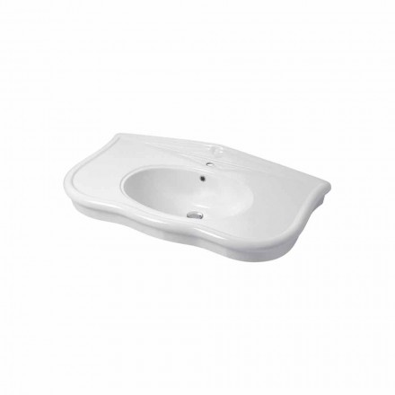 Washbasin with Legs or Without Ceramic L 110cm, by Design Avise Viadurini