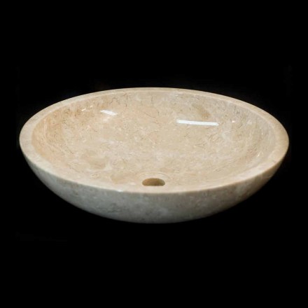 White washbasin in natural stone Ziva, one piece Viadurini