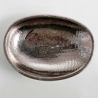 Design ceramic washbasin silver made in Italy Glossy Viadurini