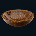 Design countertop washbasin with tiger eye stone inserts, Oua