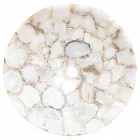 Design countertop washbasin in crystalline stone Poncho Viadurini