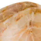 Design countertop washbasin in Lana onyx stone, handmade Viadurini