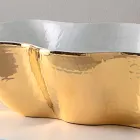 Modern design ceramic washbasin made in Italy Cube Viadurini