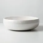 Raku Clay Countertop Sink with Metallic Craquelé Luster - Prisma Viadurini