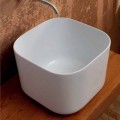 Star Square modern design ceramic countertop washbasin 40x40 cm