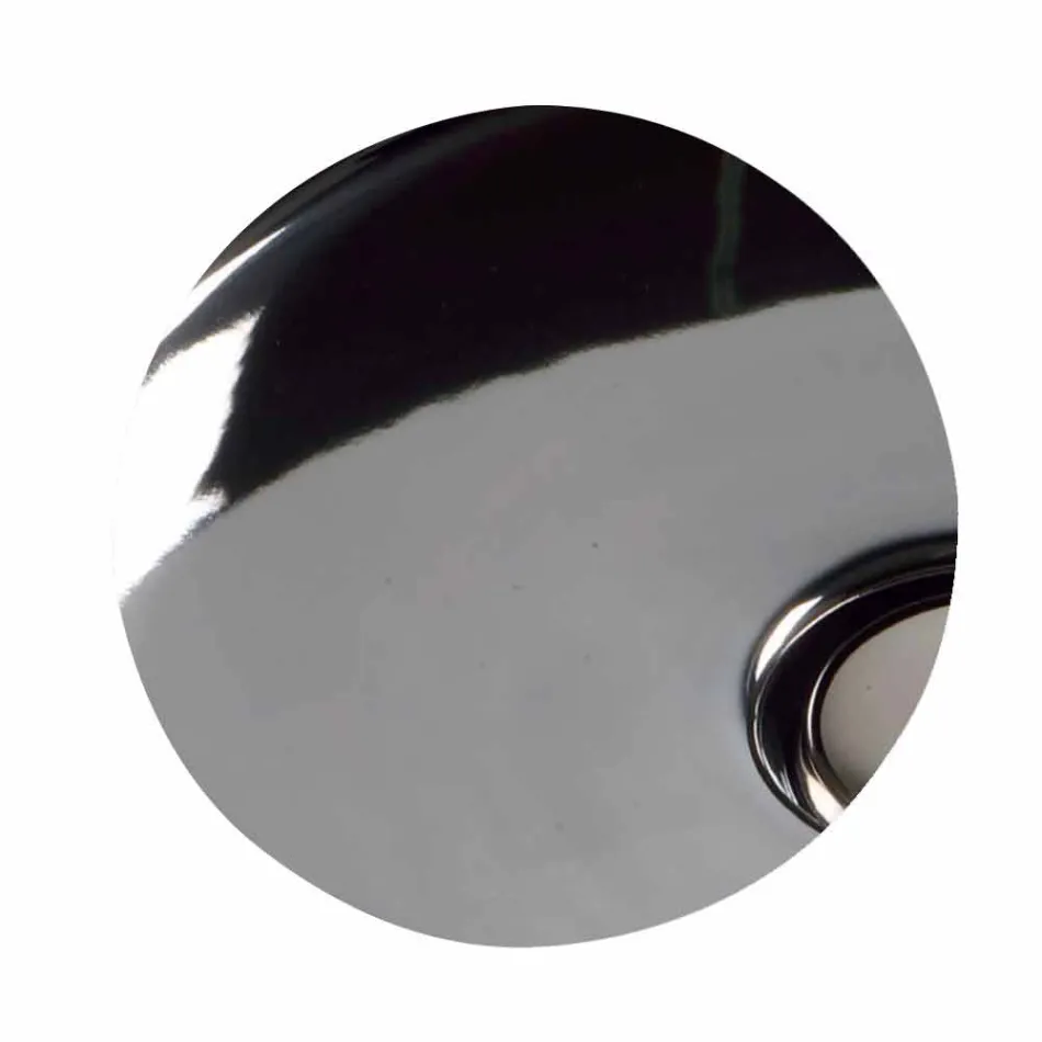 Modern design ceramic countertop washbasin Star Square 40x40 cm Viadurini