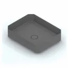 Modern ceramic counter top washbasin made in Italy, Zulimo Viadurini